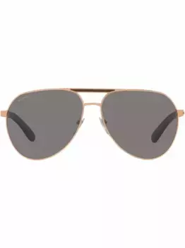 Солнцезащитные очки-авиаторы BV5055K Bvlgari, золотой
