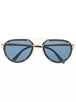 Солнцезащитные очки-авиаторы Cartier Eyewear, золотой
