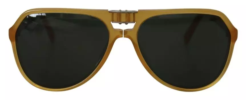Солнцезащитные очки-авиаторы Chic Yellow Aviator из ацетата Dolce & Gabbana, желтый