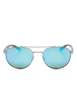 Солнцезащитные очки-авиаторы Chromance Ray-Ban, серебяный