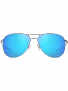 Солнцезащитные очки-авиаторы Contrail Oakley, серебяный