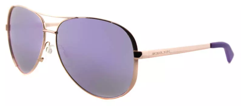 Солнцезащитные очки-авиаторы Michael Kors Chelsea MK 5004 10034V унисекс, золотой