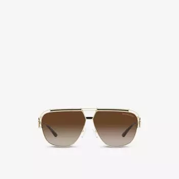 Солнцезащитные очки-авиаторы MK1102 Vienna Michael Kors, желтый