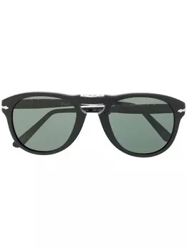 Солнцезащитные очки-авиаторы Persol, черный