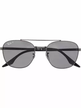 Солнцезащитные очки-авиаторы Ray-Ban, черный