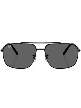 Солнцезащитные очки-авиаторы Ray-Ban, черный