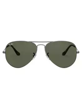 Солнцезащитные очки-авиаторы Ray-Ban, черный