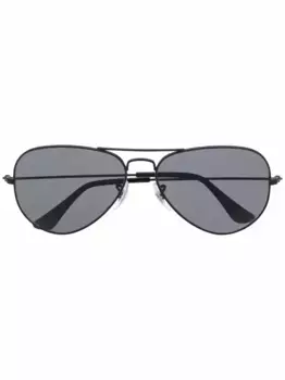 Солнцезащитные очки-авиаторы Ray-Ban, черный