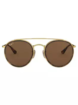 Солнцезащитные очки-авиаторы Ray-Ban, коричневый