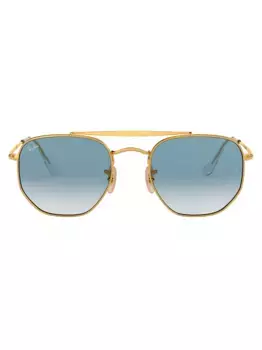 Солнцезащитные очки-авиаторы Ray-Ban, металлик