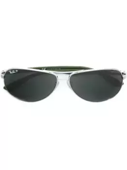 Солнцезащитные очки-авиаторы Ray-Ban, зеленый