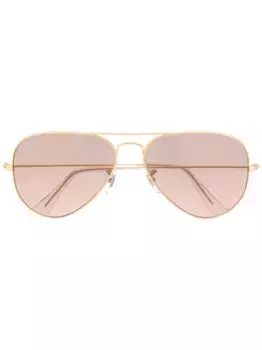 Солнцезащитные очки-авиаторы Ray-Ban, золотой