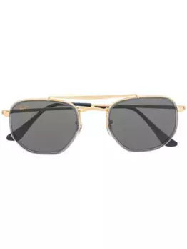 Солнцезащитные очки-авиаторы Ray-Ban, золотой
