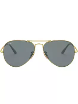Солнцезащитные очки-авиаторы Ray-Ban, золотой
