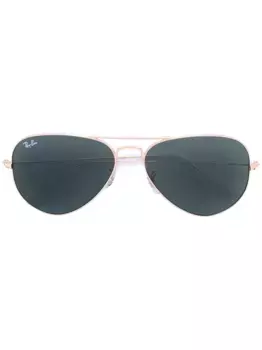Солнцезащитные очки-авиаторы RB3025 Ray-Ban, металлик