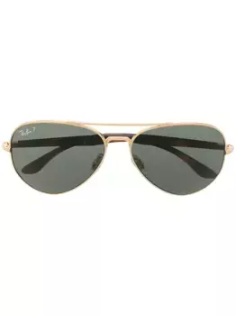 Солнцезащитные очки-авиаторы RB3675 Ray-Ban, черный