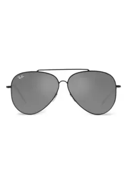 Солнцезащитные очки-авиаторы Reverse Ray-Ban, черный