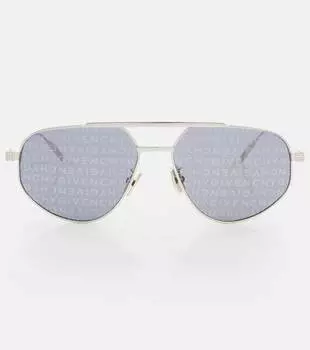 Солнцезащитные очки-авиаторы с логотипом gvspeed Givenchy, синий