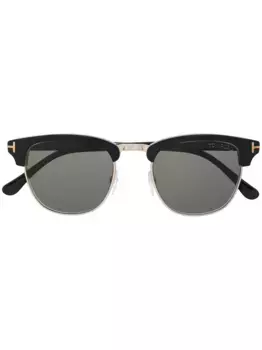 Солнцезащитные очки-авиаторы TOM FORD Eyewear, черный