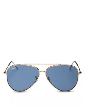 Солнцезащитные очки-авиаторы в обратном направлении, 62 мм Ray-Ban