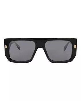 Солнцезащитные очки-авиаторы в оправе из ацетата Just Cavalli, цвет black black smoke