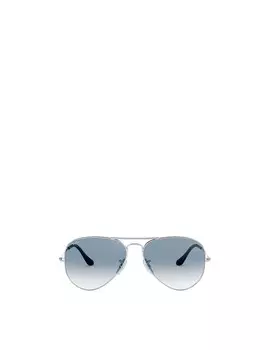 Солнцезащитные очки-авиаторы в оправе Ray-Ban, серебряный