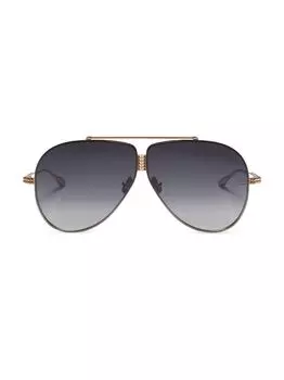 Солнцезащитные очки-авиаторы XVI 64 мм Valentino, синий