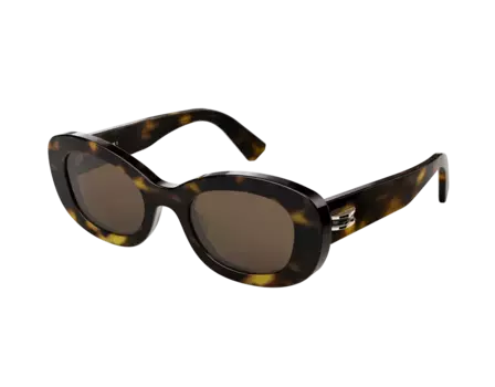 Солнцезащитные очки B.Zero1 Bvlgari, коричневый