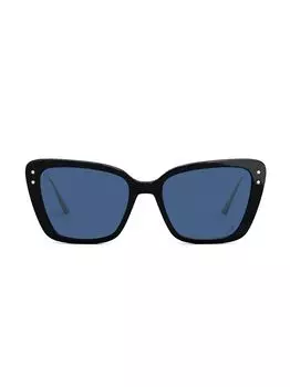 Солнцезащитные очки-бабочки Missdior B5F 56 мм Dior, черный