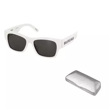 Солнцезащитные очки Balenciaga, белый