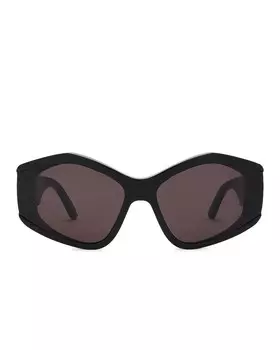 Солнцезащитные очки Balenciaga Geometrical, цвет Black & Grey