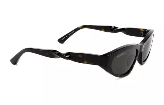 Солнцезащитные очки Balenciaga Havana, коричневый