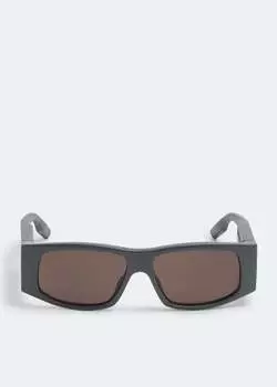 Солнцезащитные очки Balenciaga LED Frame, серый