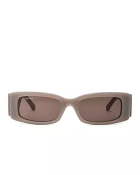 Солнцезащитные очки Balenciaga Rectangle, серый