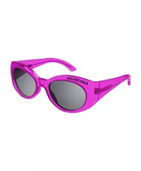 Солнцезащитные очки Balenciaga, розовый
