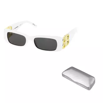 Солнцезащитные очки Balenciaga с логотипом, леопардовый