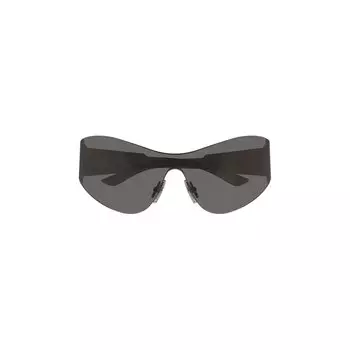 Солнцезащитные очки Balenciaga в монооправе, серые