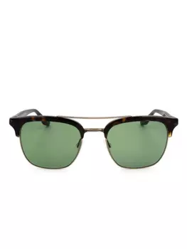 Солнцезащитные очки Barton Perreira в квадратной оправе, коричневый