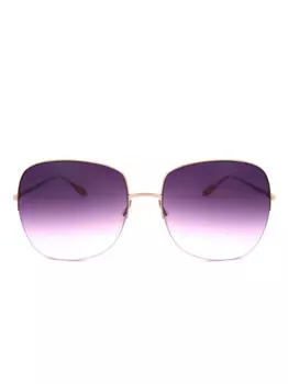 Солнцезащитные очки Barton Perreira в квадратной оправе, золотой