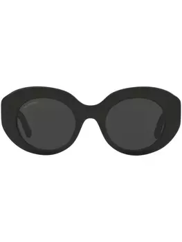 Солнцезащитные очки BB0235S Balenciaga Eyewear, черный