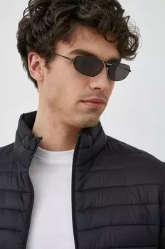 Солнцезащитные очки BB0245S Balenciaga, черный