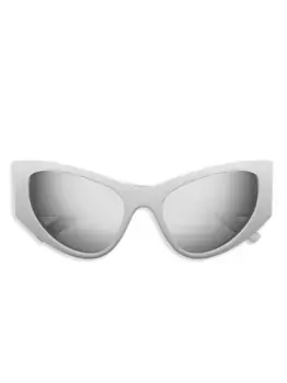 Солнцезащитные очки BB0300S в оправе 'кошачий глаз' Balenciaga Eyewear, серый