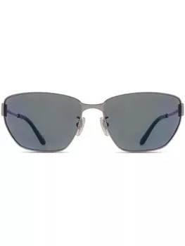 Солнцезащитные очки BB0337SK Balenciaga Eyewear, серебряный
