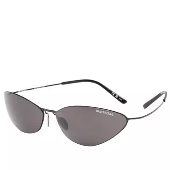 Солнцезащитные очки Bb0350S Balenciaga, черный