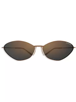 Солнцезащитные очки BB0350S Balenciaga Eyewear, коричневый