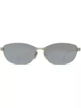 Солнцезащитные очки BB0357SA Balenciaga Eyewear, серебяный