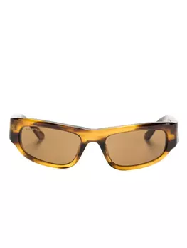 Солнцезащитные очки BB0388S Balenciaga Eyewear, коричневый