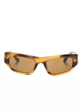 Солнцезащитные очки BB0388S Balenciaga Eyewear, коричневый
