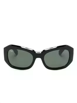 Солнцезащитные очки Beate в прямоугольной оправе Ray-Ban, черный