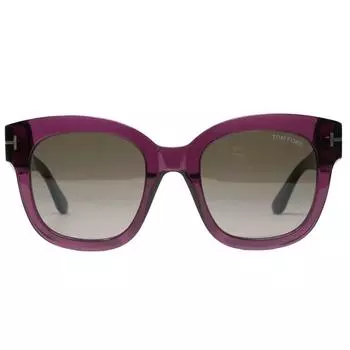 Солнцезащитные очки Beatrix-02 FT0613 69K фиолетовые Tom Ford, фиолетовый